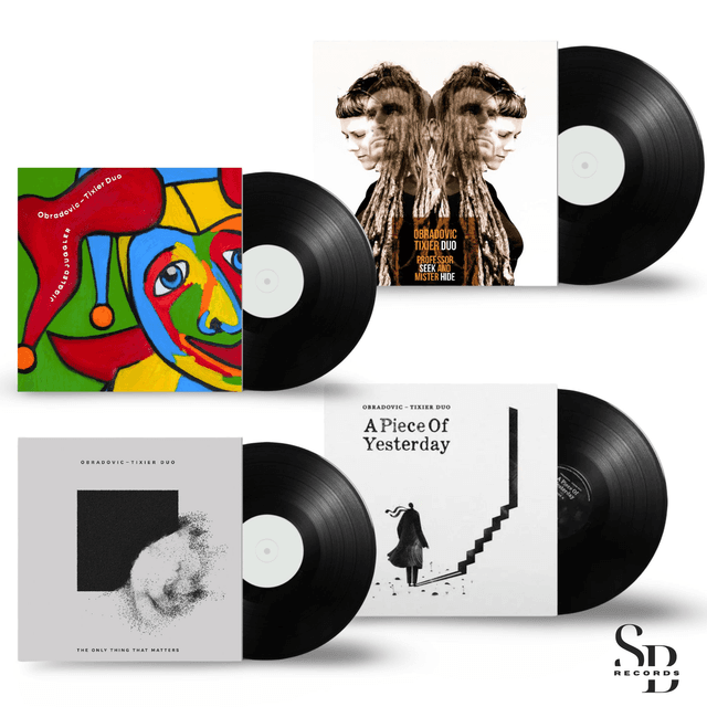 &quot;All vinyls&quot; bundle: Jiggled Juggler, The Only Thing That Matters, Professor Seek &amp; Mister Hide, A Piece of Yesterday